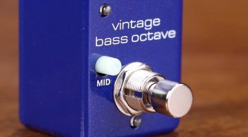 MXR Vintage Bass Octaver Analog Oktaver Pedal Teaser