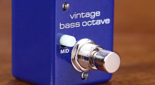 MXR Vintage Bass Octaver Analog Oktaver Pedal Teaser