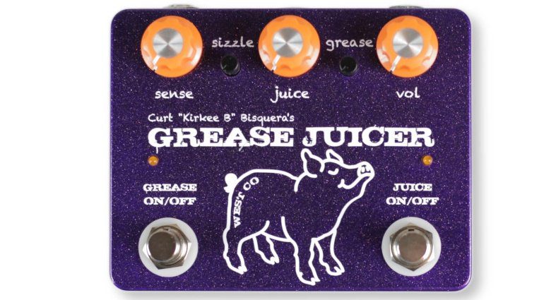 West Co Pedals Grease Juice Fuzz Envelope Filter Pedal Effekt Bass