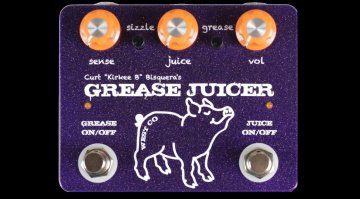 West Co Pedals Grease Juice Fuzz Envelope Filter Pedal Effekt teaser