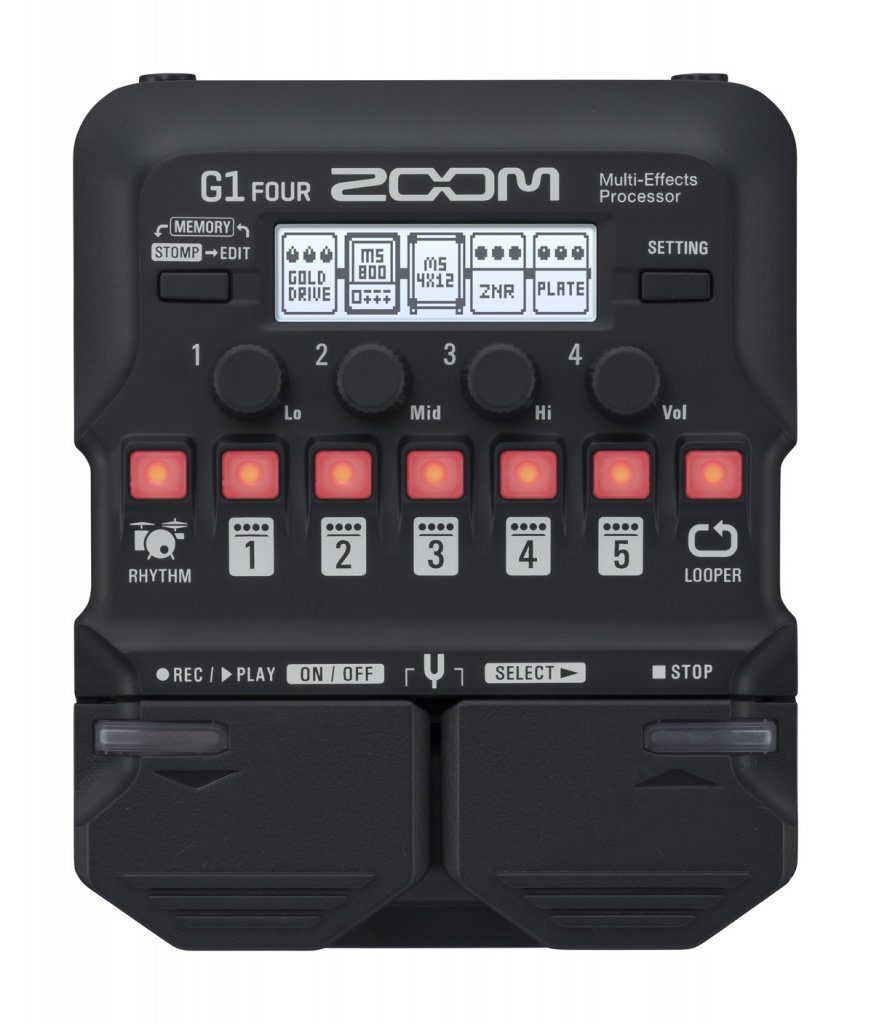 Zoom G1 Four Multi Effekt