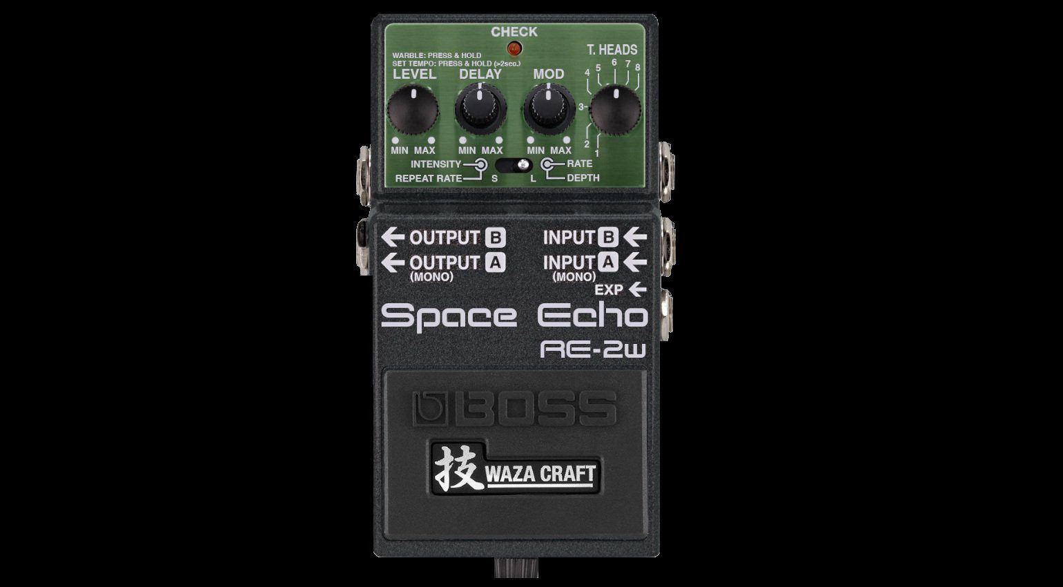 Könnte das Boss RE2w Space Echo Delay in klein bald Realität werden