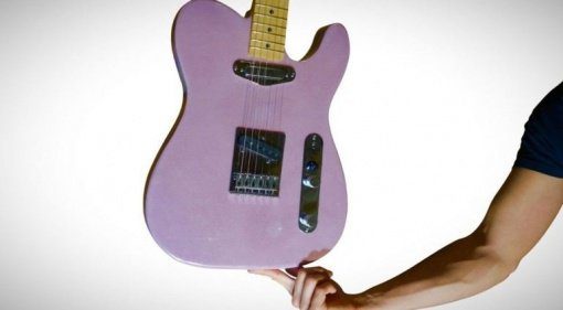 Die Styropor Telecaster von Burls Art.