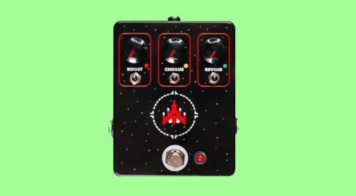 JHS Space Commander Chorus Reverb Booster Effekt Pedal