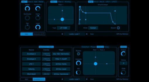 Nikolozi präsentiert mit NPD einen iOS Phase Distortion Synthesizer