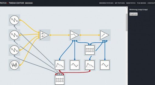 Patch & Tweak Editor - vom Buch zur Online Plattform