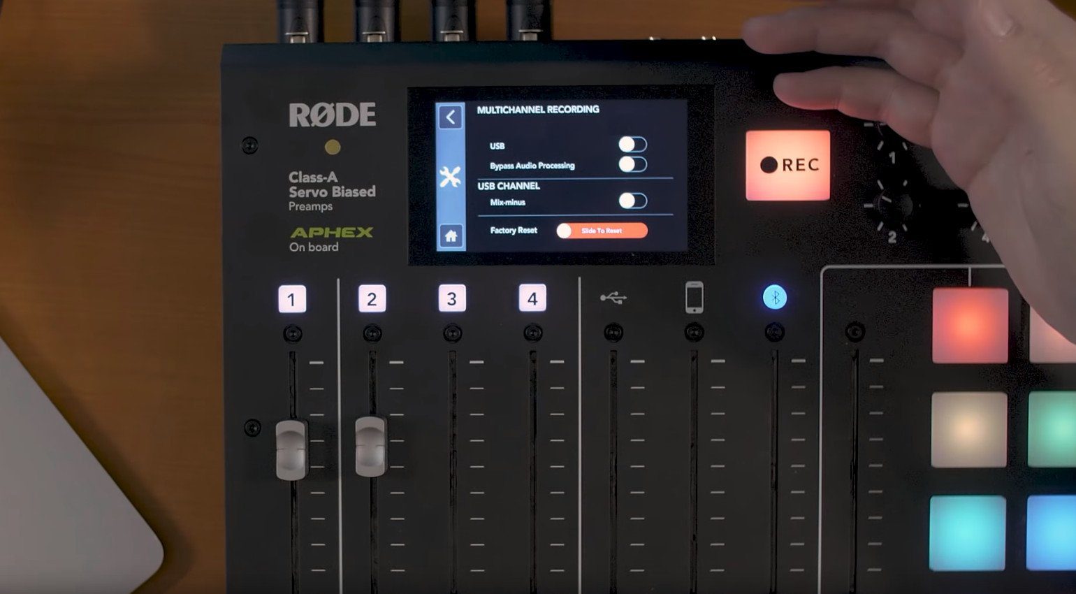 Rodecaster Pro Firmware 1-1-0 Update Multichannel