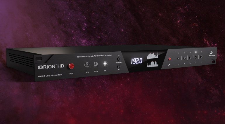 Antelope Audio Orion 32HD Gen 3 ab sofort verfügbar