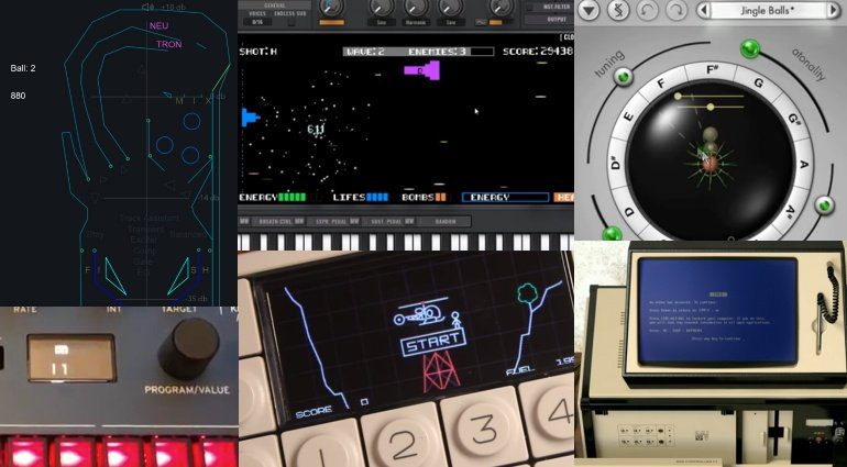 Easter Eggs in Plug-ins, Synthesizern und anderer Hardware