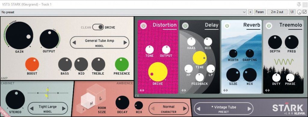 Klevgrand Stark Amp Plugin