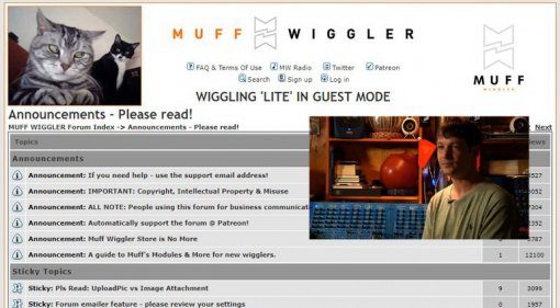 muff wiggler forum - Mike Mc Grath