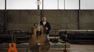 Riesen Akustikgitarre Martin Stuckert Vergleich