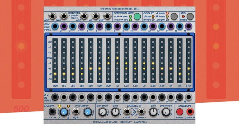 Buchla 296e - Softube baut Zusammenarbeit mit Buchla aus