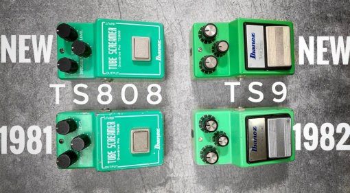 Tube Screamer Vergleich Johan Segeborn TS808 TS9