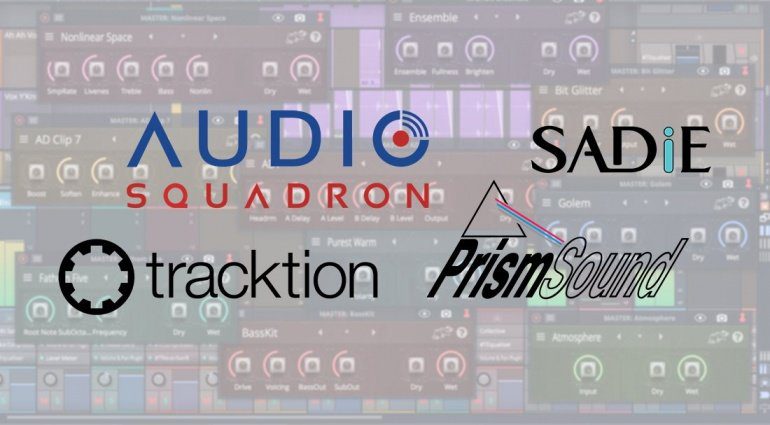 Audio Squadron - Tracktion kündigt Zusammenarbeit mit Prism Sound und Sadie an