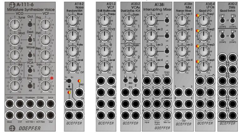 Doepfer Slim-Line Module