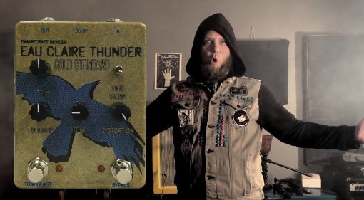 Dwardfcraft Eau Claire Thunder Gold Standard Effekt Pedal Front Teaser