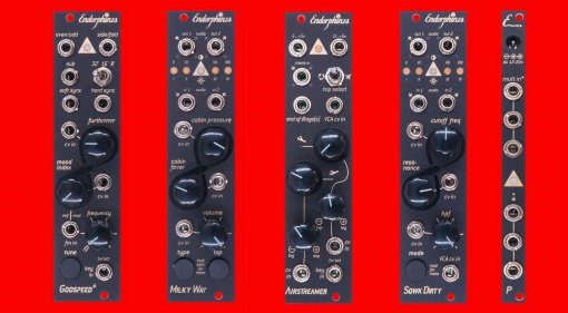 Fünf weiterte Eurorack-Module von Endorphin.es