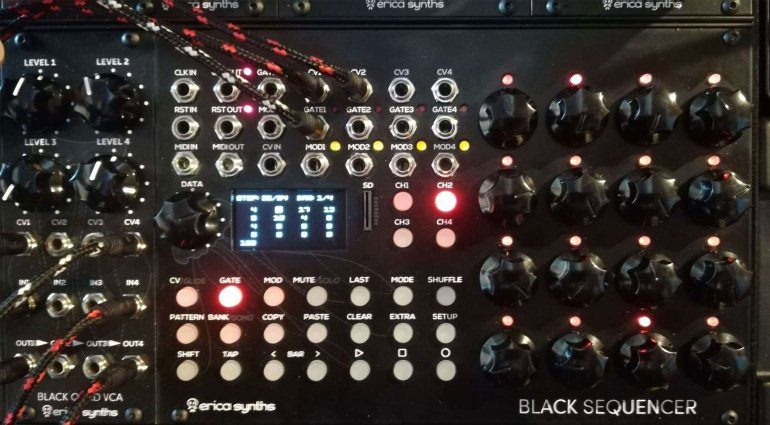 Erica Synths Black Sequencer