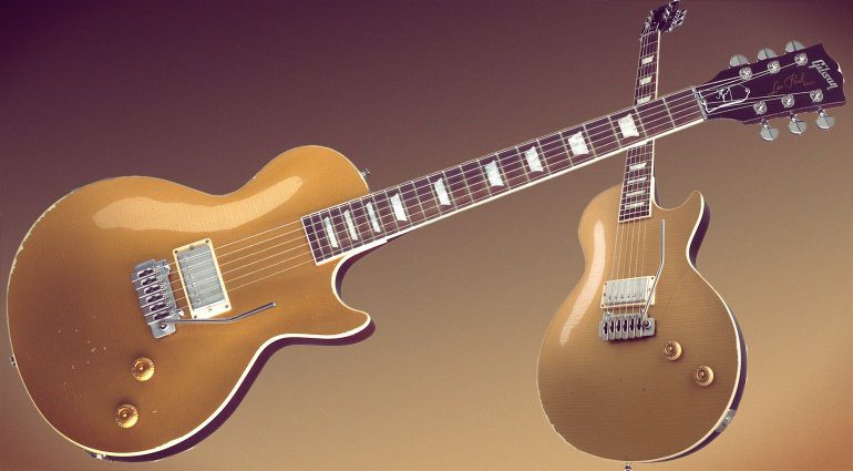 Gibson Joe Perry Gold Rush Les Paul Axcess