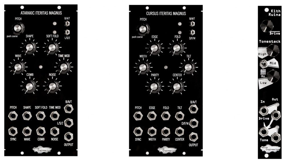 Noise Engineering zeigt tonale Module Vox Digitalis, Quantus Pax und