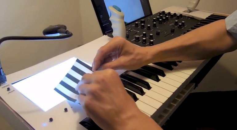 Silhouette Video to Audio Synthesizer