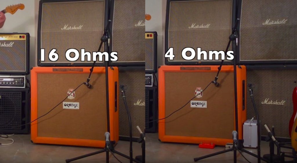 Speaker 4 vs 16 ohm