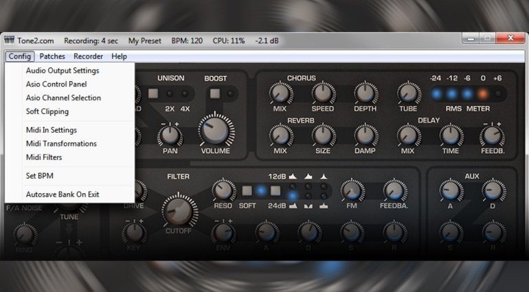 Tone2 NanoHost - eure Windows VST-Plug-ins als eigenständige Software?