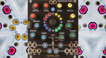 Superbooth 2019: vpme QD - ein Quad Drum Voice Modul mit drei Sound Engines