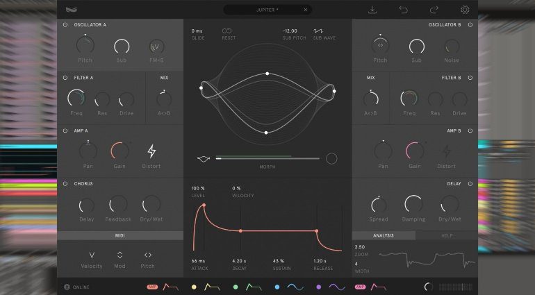 Wave Casual Nylon - ein VST-Synth mit geometrischen Oszillatoren