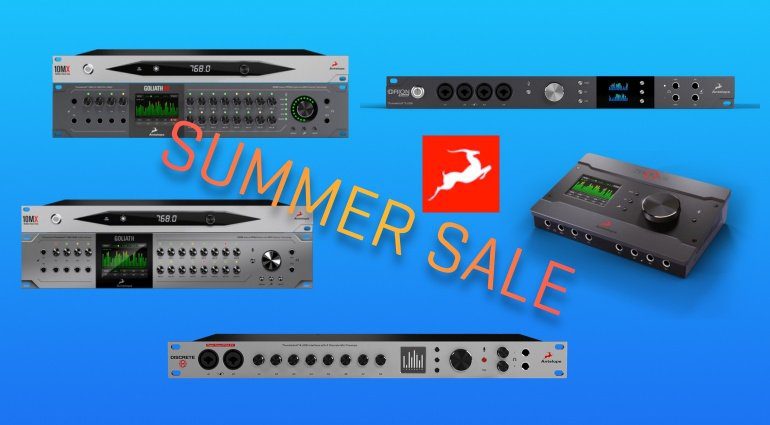 Sommerangebote: Antelope Audio senkt für kurze Zeit die Hardware-Preise!