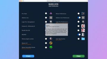 Babelson Audio Daw Regulator - DAW Caches und Preferences löschen für 60 US-Dollar?
