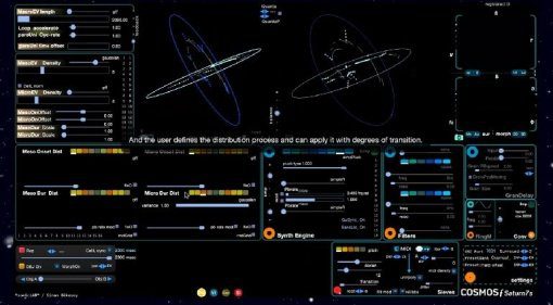 SonicLab Cosmosf Saturn7 - ein dynamisch stochastischer Synthesizer