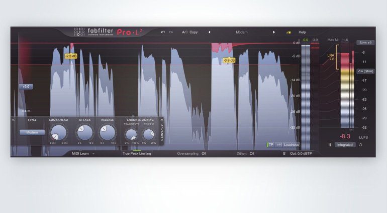 FabFilter Pro-L 2 Limiter