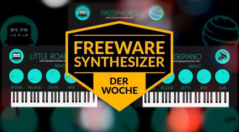 Freeware-Plug-ins der Woche: Diskpiano, Little Roadey und Padspheres