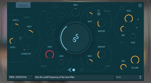 ‌Inertia Sound Systems Instinct - ausgereiftes Drive, Dynamik und Toneshaping Plug-in