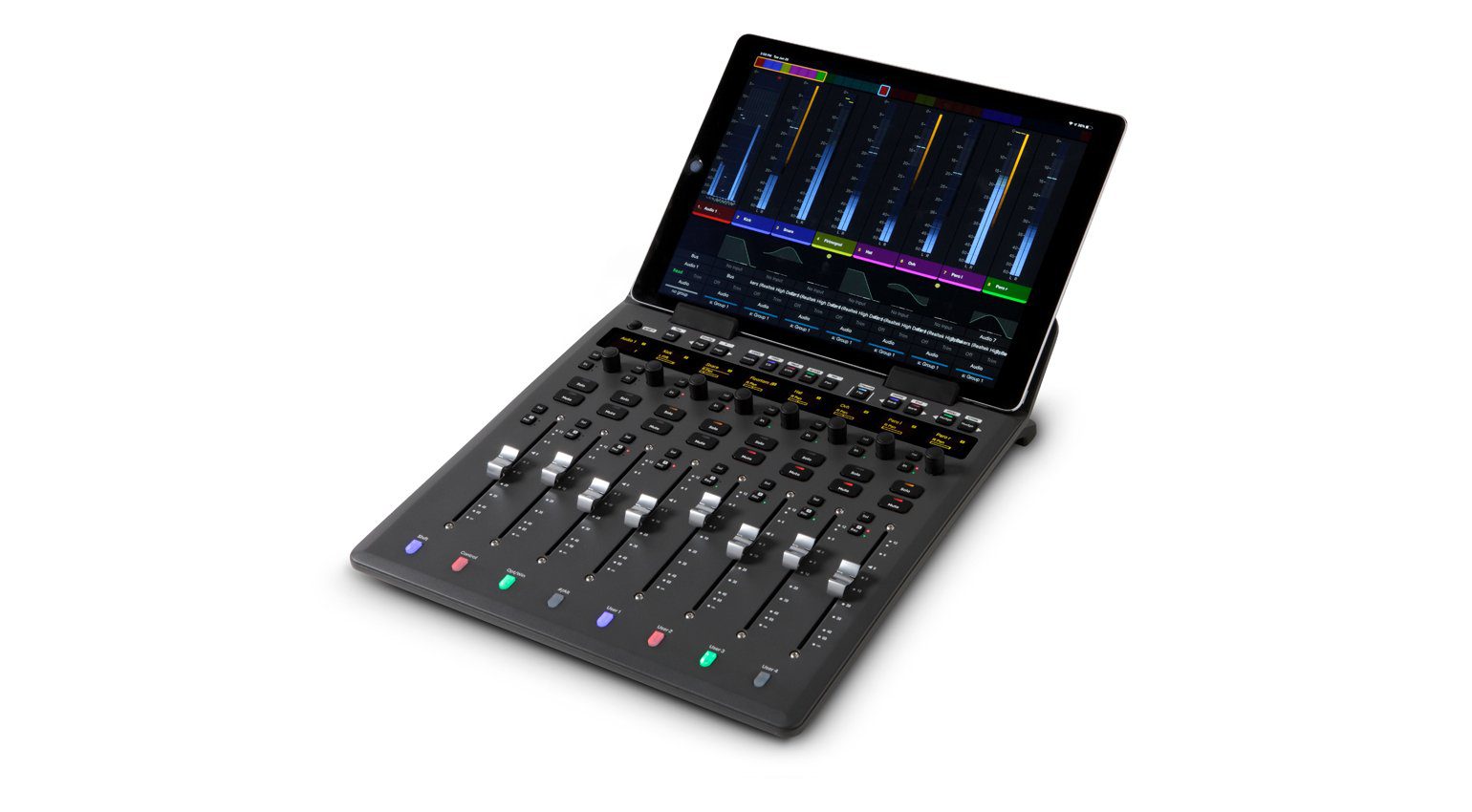 Avid S1 Controller mit optionalem iPad