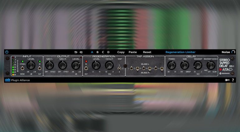 Brainworx veröffentlicht ADA STD-1 Stereo Tapped Delay als Plug-in