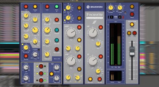 Brainworx veröffentlicht Channelstrip Emulation bx_console Focusrite SC