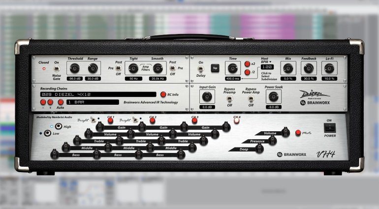 Brainworx Diezel VH4 - der perfekte Gitarren-Amp in Plug-in Form