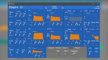 Channel Robot Shapiro Waveshaping Synthesizer