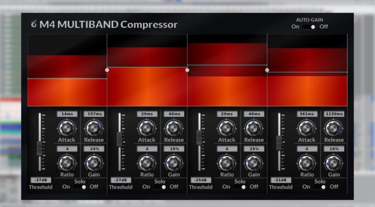 Cut Through Recordings M4 Multiband Compressor v2 läuft auf allen Betriebssystemen!