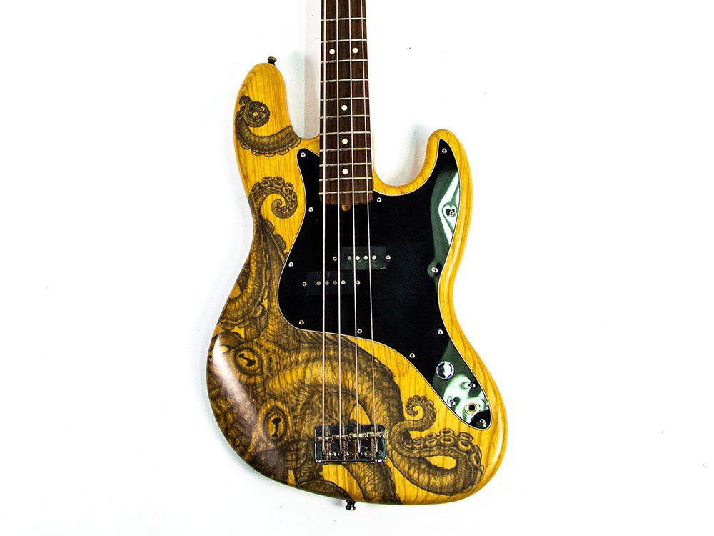 Mark Hoppus blink-182 Fender octopus Precision