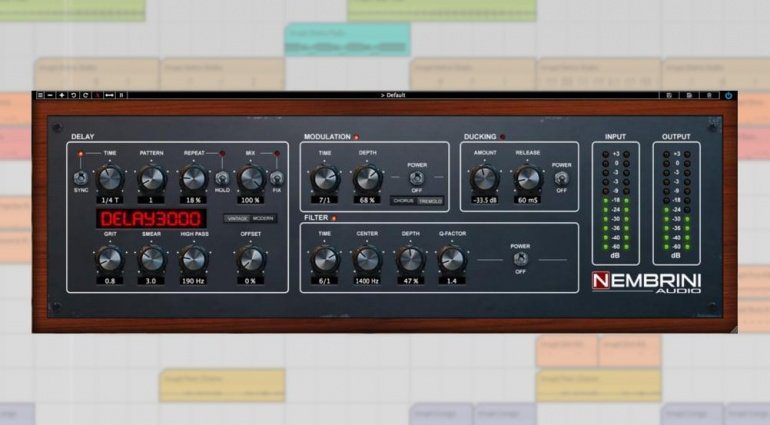 Nembrini Audio präsentiert uns mit Delay3000 ein Roland SDE-3000 Nachbau