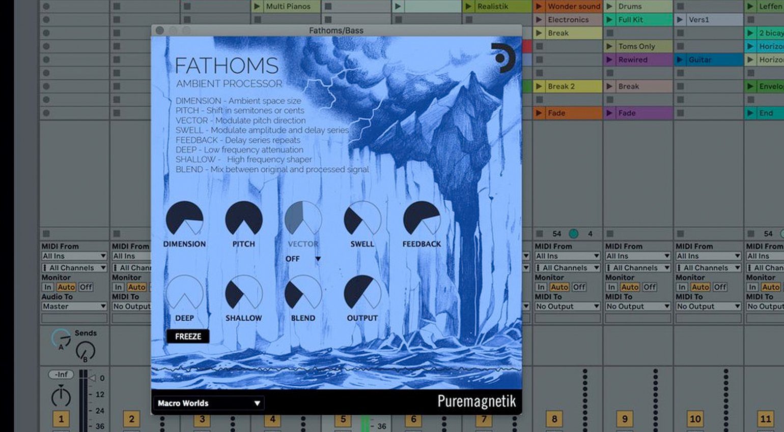 Плагин mac os. Плагины для сведения. Puremagnetik Fathoms v1.0.2. Mac os VST. Puremagnetik Lore.