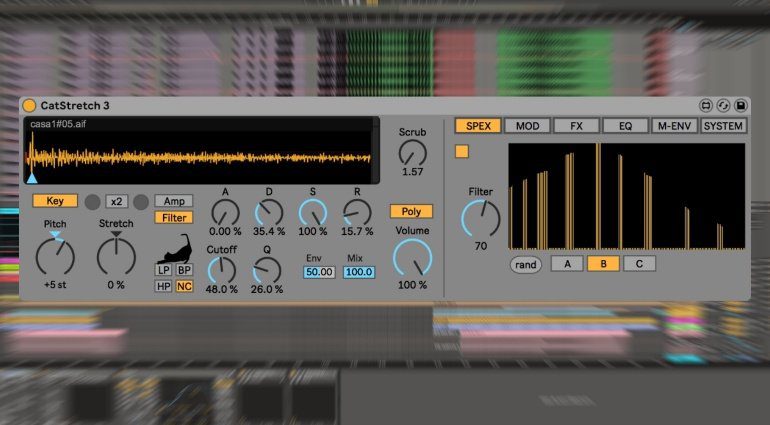 Sonic Bloom CatStretch 3 - extremes Timestretching für Ableton Live