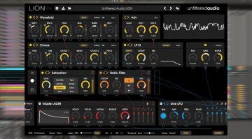 Unfiltered Audio Lion - modularer Software Synthesizer nach BYOME Art