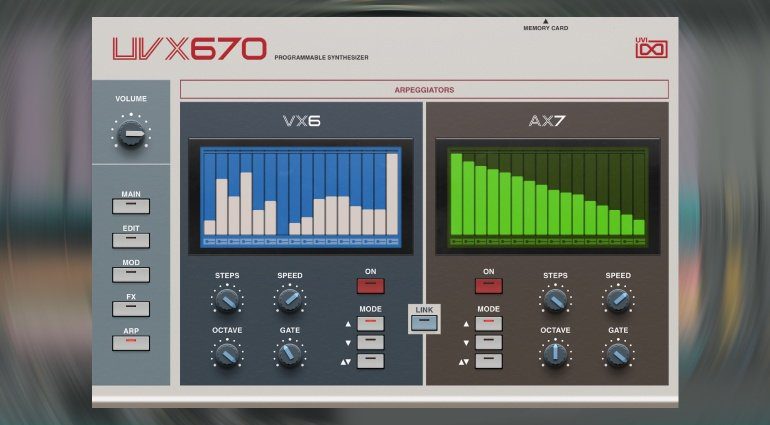 UVI UVX670 - die virtuelle Wiedergeburt der polyphonen AKAI VX600 und AX73 Synthesizers