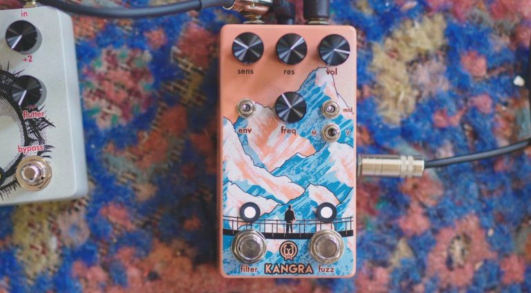 Walrus Audio Kangra Fuzz Filter Effekt Pedal Front