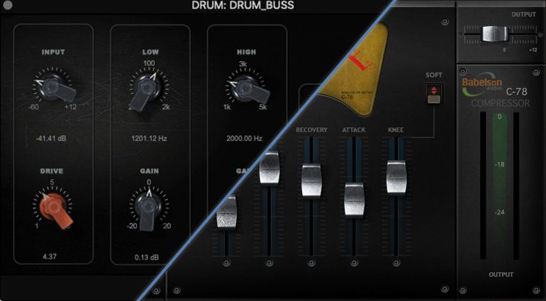 Babelson Audio veröffentlicht FD2N Tube EQ und C-78 Compressor